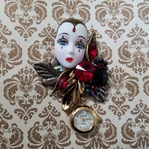 Vintage Bonetto Watch Pin